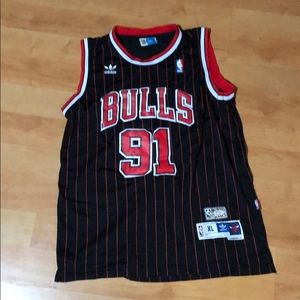 Hardwood classics Dennis Rodman Bulls Jersey